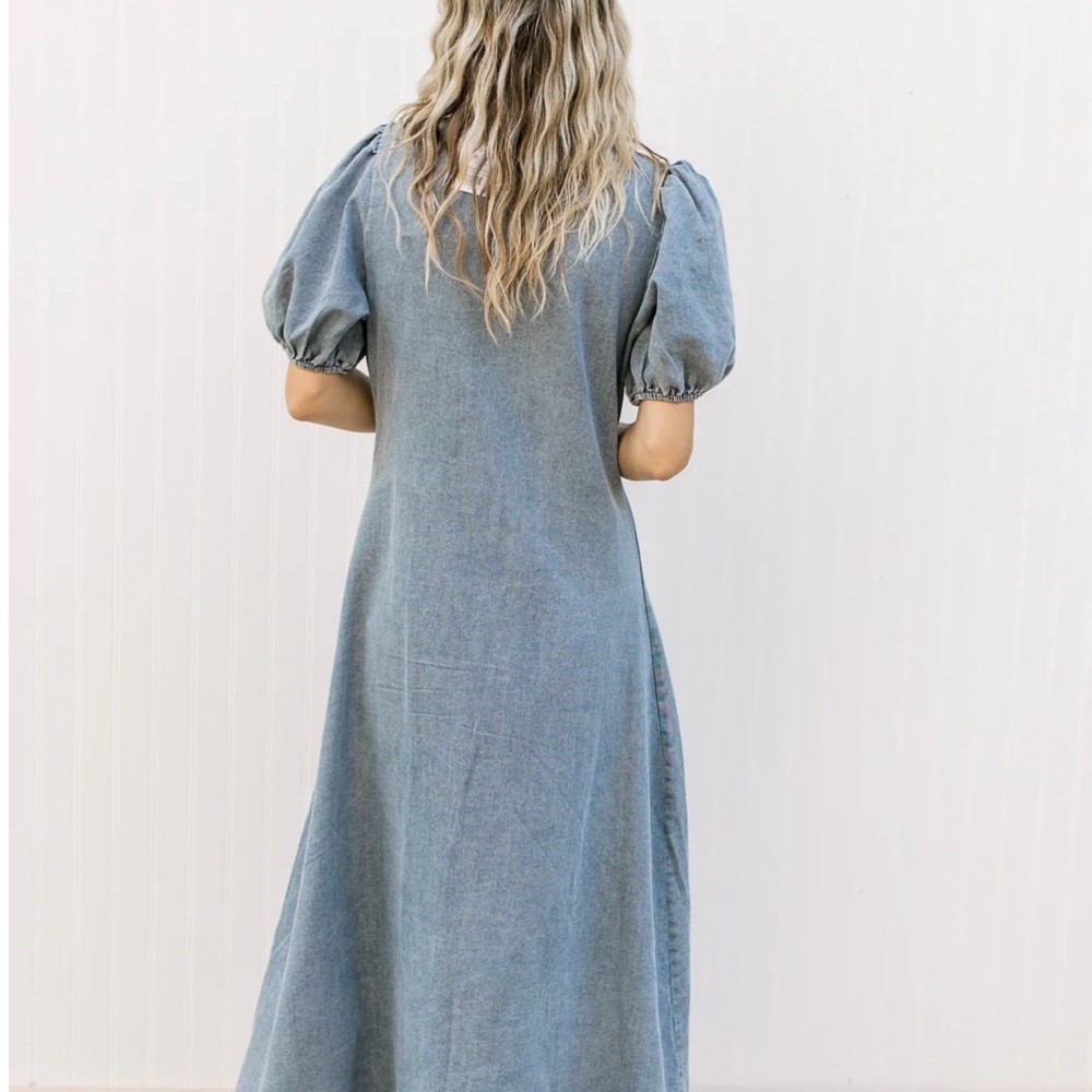 Denim Dress - Picture 2 of 11